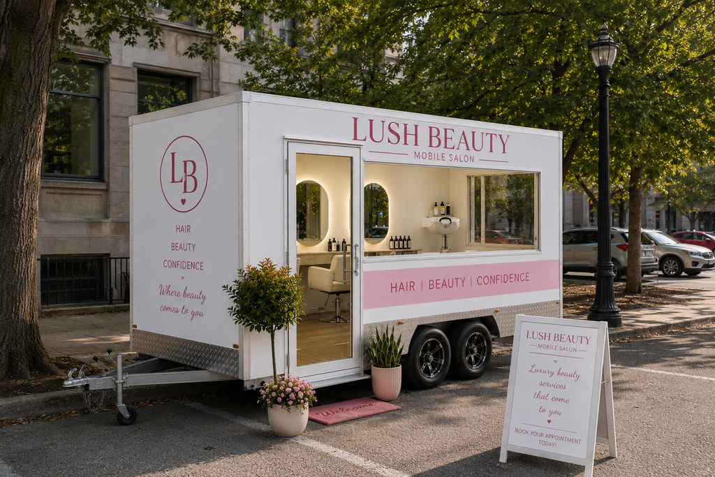 Mobile Hairdresser Salon Beauty Trailer MST-5M