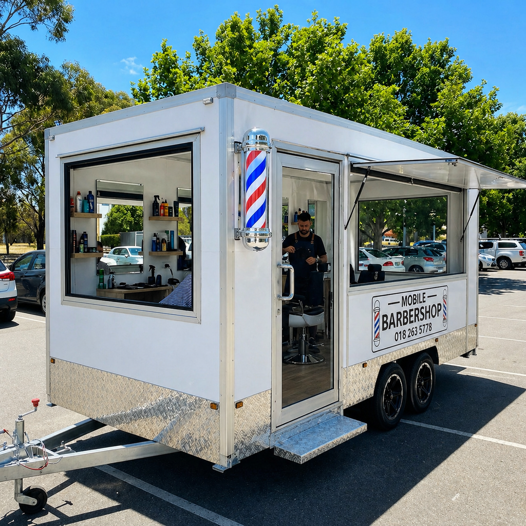 Mobile Barber Trailer MBT-5M