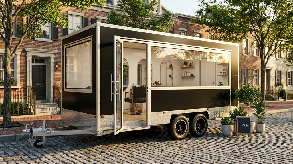 Mobile Hairdresser Salon Trailer MST-5M