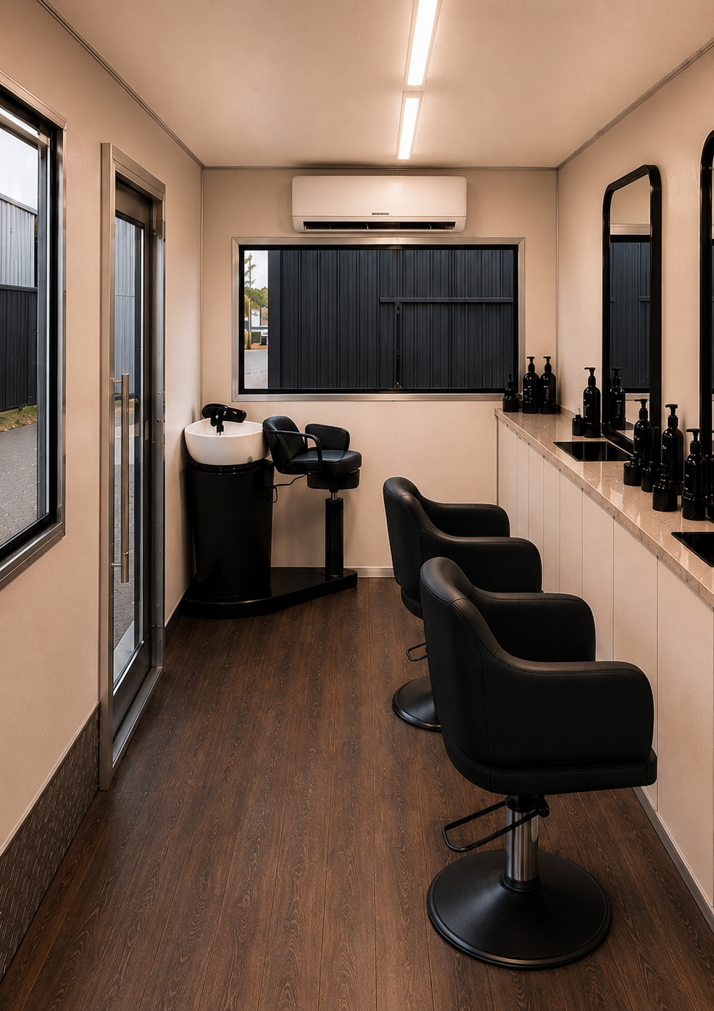 Mobile Hairdresser Salon Trailer MST-5M