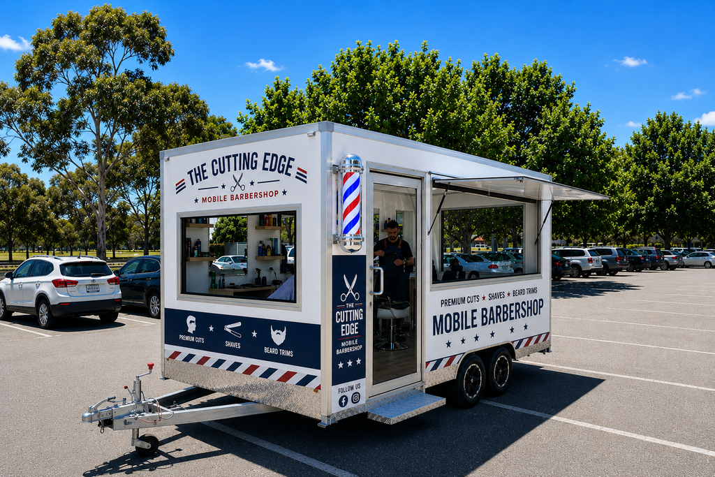 Mobile Barber Trailer MBT-5M