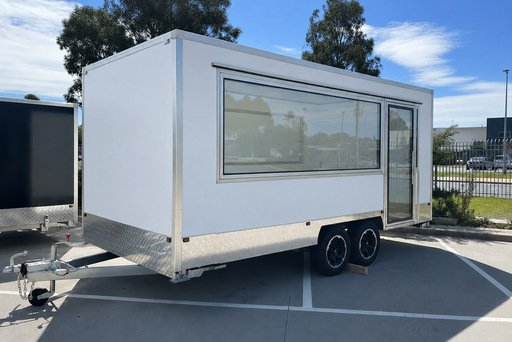 Portable Accommodation Trailer with Toilet & Shower PAT-5M